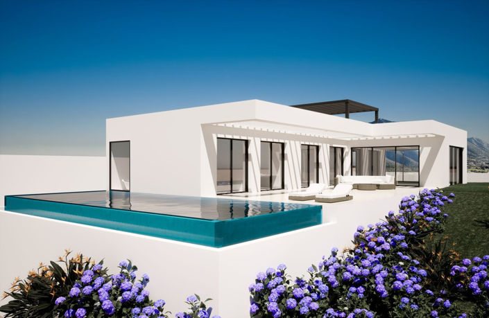 Image No.2-Villa de 3 chambres à vendre à Mijas