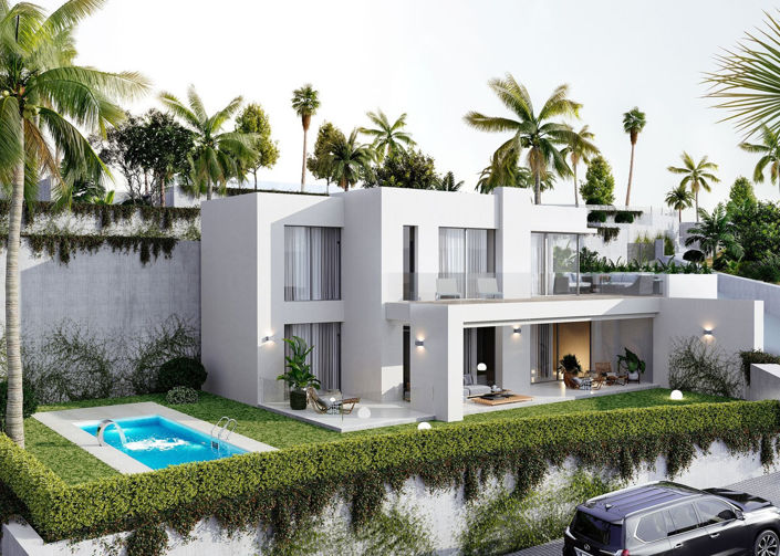 Image No.2-Villa de 4 chambres à vendre à Mijas