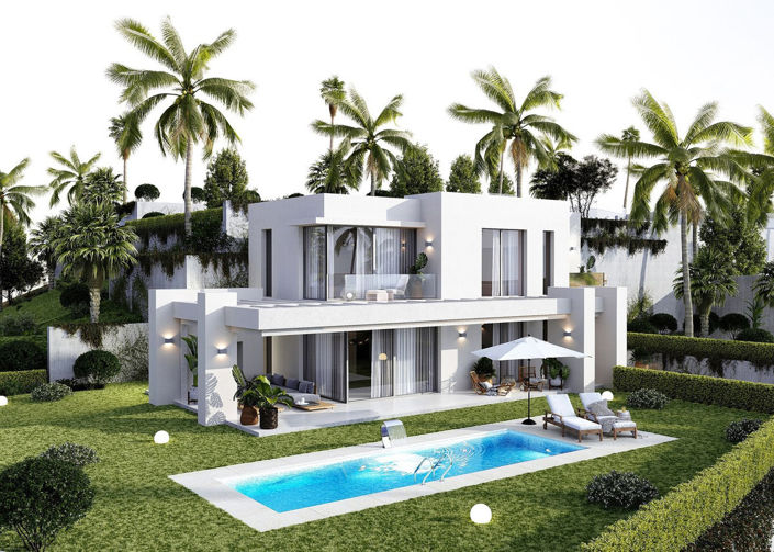 Image No.2-Villa de 4 chambres à vendre à Mijas