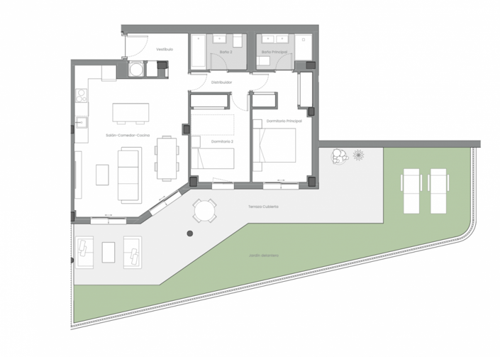 Image No.26-2 Bed Apartment for sale