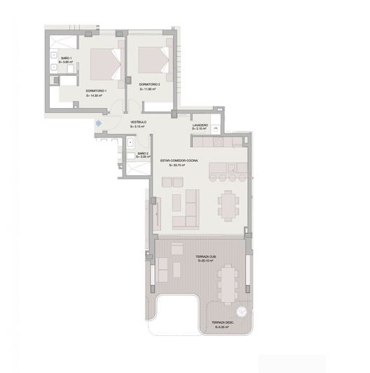 Image No.24-2 Bed Apartment for sale