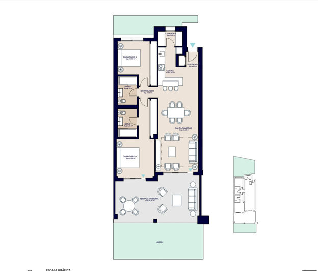 Image No.36-2 Bed Apartment for sale