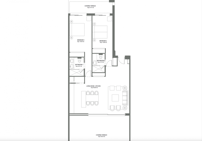 Image No.19-2 Bed Apartment for sale