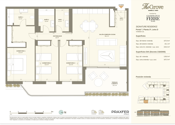 Image No.33-3 Bed Apartment for sale
