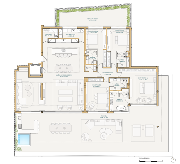 Image No.30-4 Bed Penthouse for sale