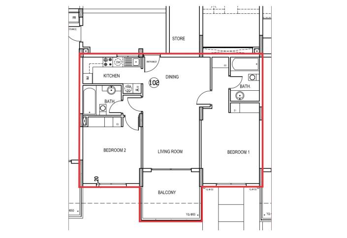Image No.9-Appartement de 2 chambres à vendre à Coral Bay