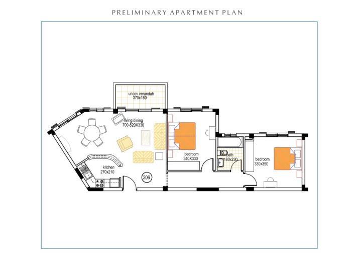 Image No.5-Appartement de 2 chambres à vendre à Kato Paphos