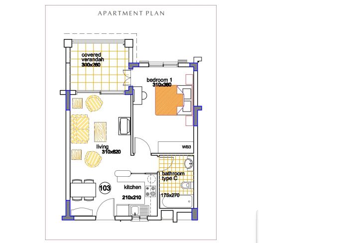 Image No.7-Appartement de 1 chambre à vendre à Mandria