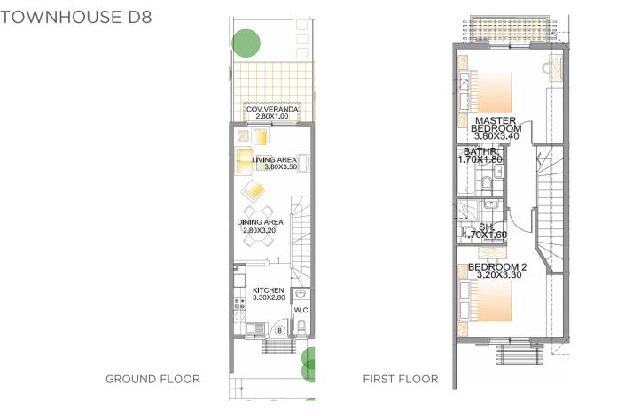 Image No.14-Maison de ville de 2 chambres à vendre à Polis
