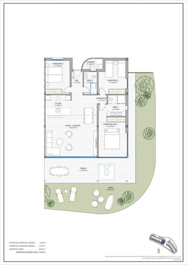 Image No.27-3 Bed Apartment for sale