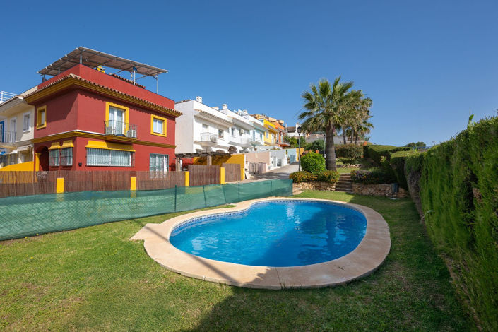 Image No.1-Maison de ville de 4 chambres à vendre à Fuengirola