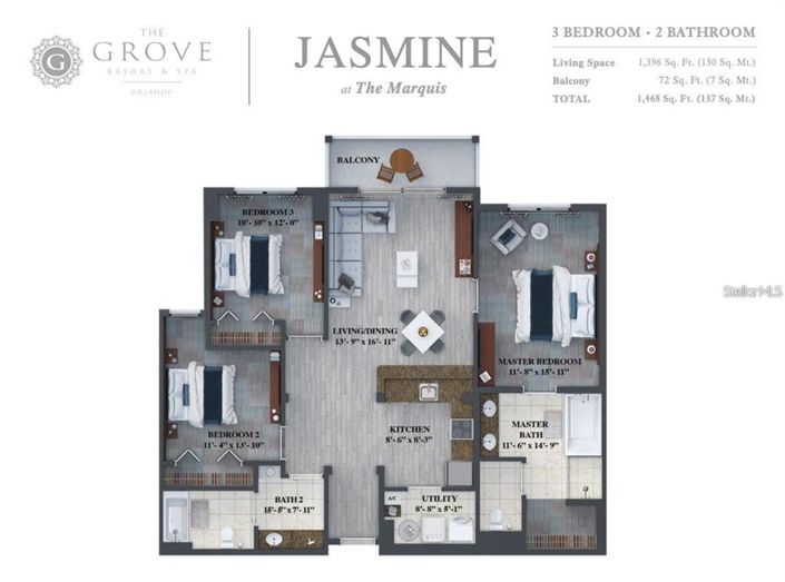 Image No.7-3 Bed Property for sale