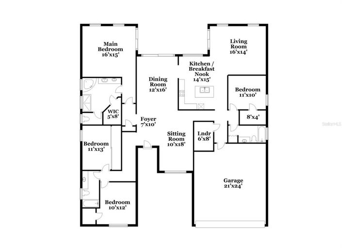 Image No.16-3 Bed Property for sale