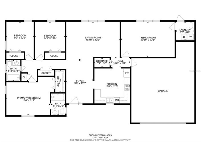 Image No.5-Propriété de 3 chambres à vendre à Haines City