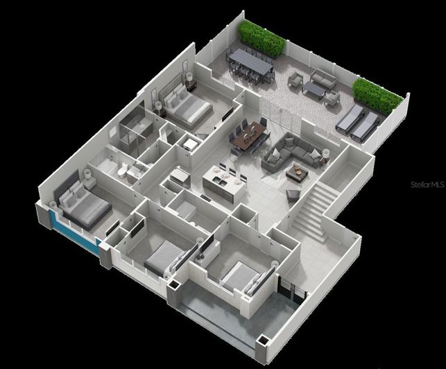 Image No.13-Propriété de 4 chambres à vendre à Reunion