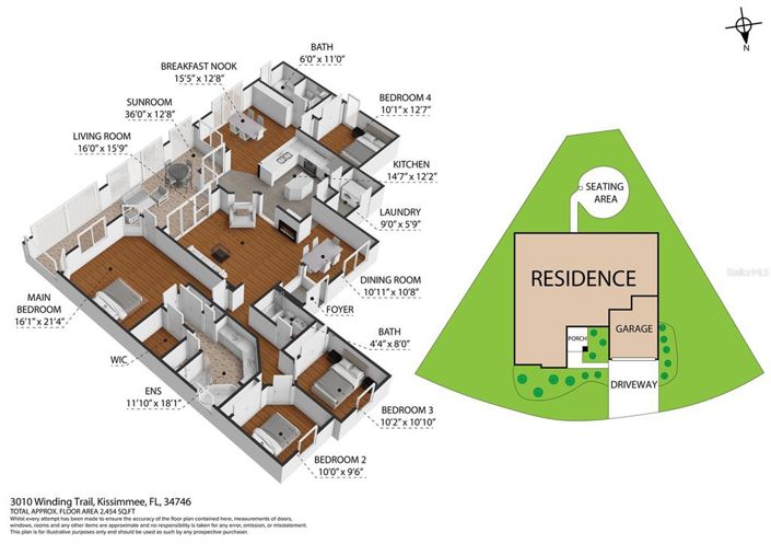 Image No.19-Propriété de 4 chambres à vendre à Kissimmee