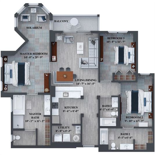 Image No.27-3 Bed Property for sale