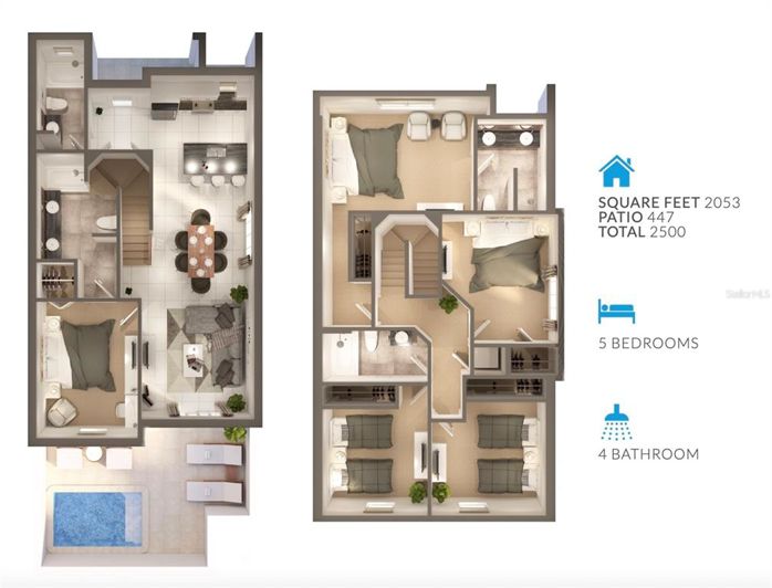 Image No.19-5 Bed Townhouse for sale