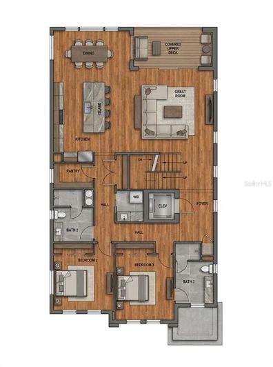 Image No.7-Propriété de 4 chambres à vendre à Sarasota