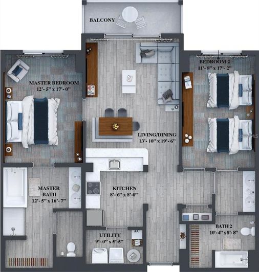 Image No.25-2 Bed Property for sale