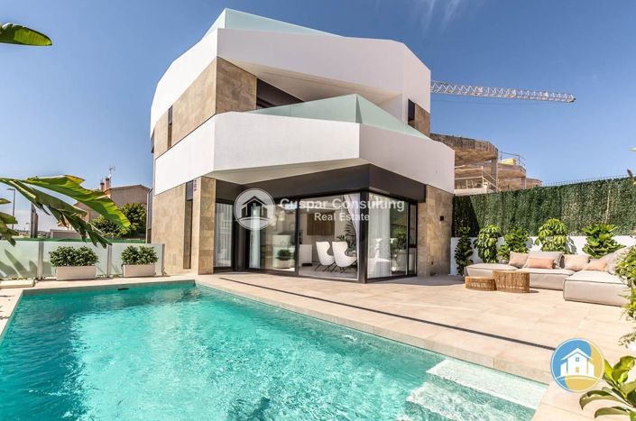 Image No.1-Villa de 3 chambres à vendre à Orihuela Costa