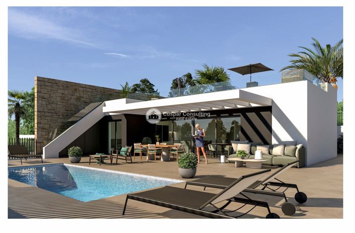Image No.1-Villa de 3 chambres à vendre à Mutxamel