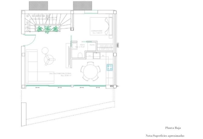 Image No.10-Propriété de 2 chambres à vendre à Gran Alacant
