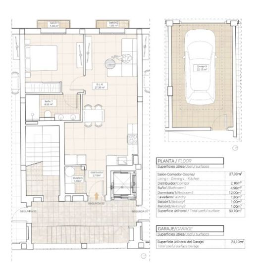 Image No.2-1 Bed Apartment for sale