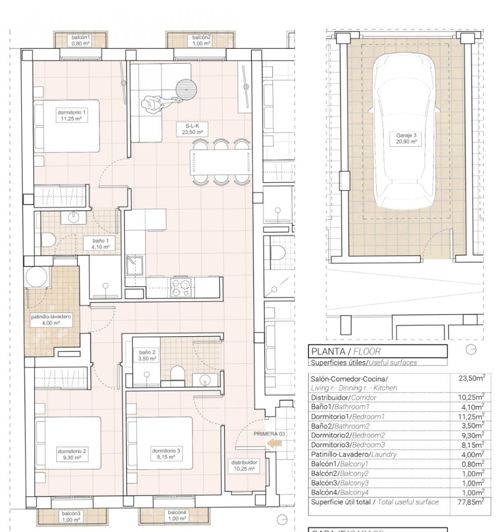 Image No.3-1 Bed Apartment for sale