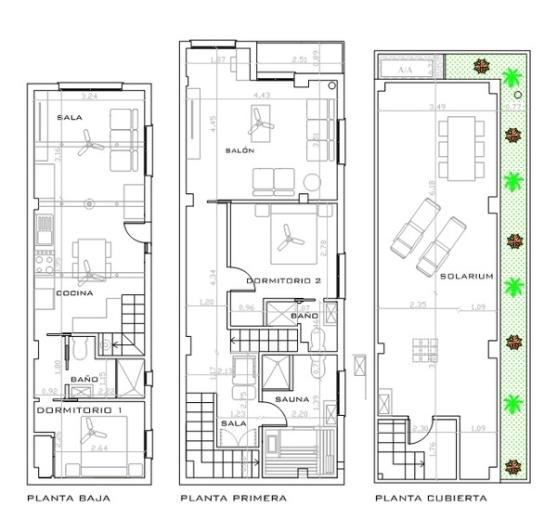 Image No.3-Maison de ville de 2 chambres à vendre à Torrevieja