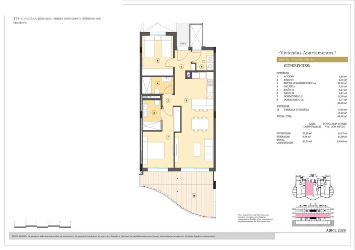 Image No.17-Propriété de 2 chambres à vendre à Finestrat
