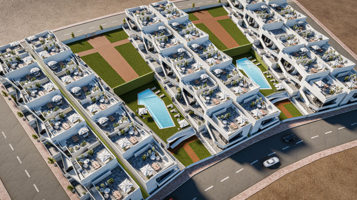 Image No.4-Appartement de 2 chambres à vendre à San Miguel de Salinas