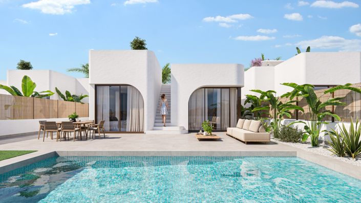 Image No.2-Villa de 3 chambres à vendre à Los Alcázares