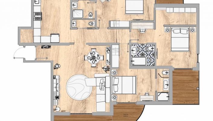Image No.27-3 Bed Apartment for sale