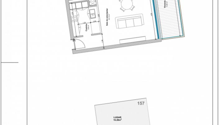 Image No.26-1 Bed Apartment for sale