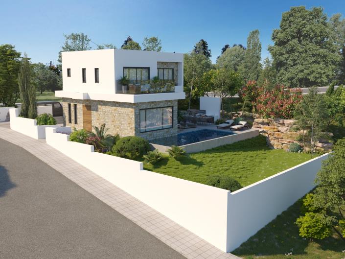 Image No.2-Villa de 4 chambres à vendre à Tsada