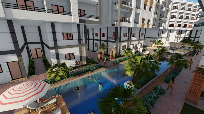 Image No.4-Appartement de 3 chambres à vendre à Hurghada