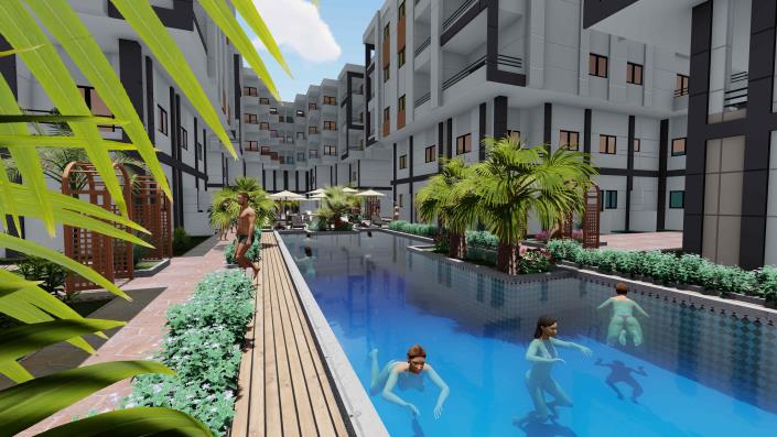 Image No.1-Appartement de 3 chambres à vendre à Hurghada