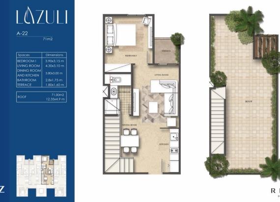 Image No.37-1 Bed Apartment for sale