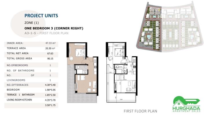Image No.25-1 Bed Apartment for sale