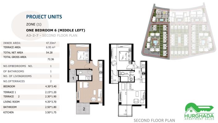 Image No.35-1 Bed Apartment for sale