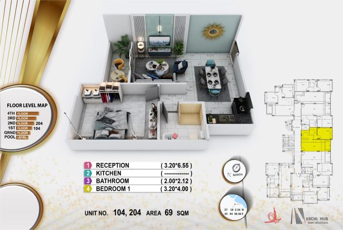 Image No.28-Appartement de 1 chambre à vendre à Marsa Alam