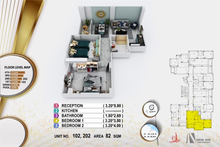 Image No.26-Appartement de 2 chambres à vendre à Marsa Alam