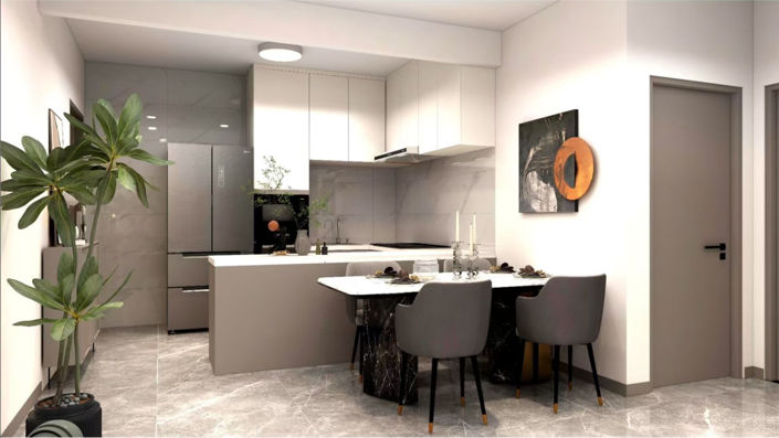 Image No.2-Appartement de 2 chambres à vendre à Chlorakas