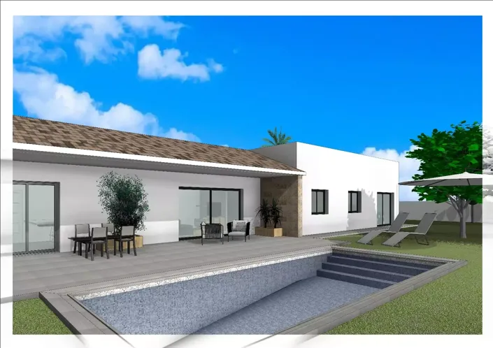 Image No.1-Propriété de 3 chambres à vendre à Aspe