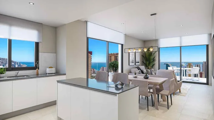 Image No.1-Propriété de 4 chambres à vendre à Benidorm
