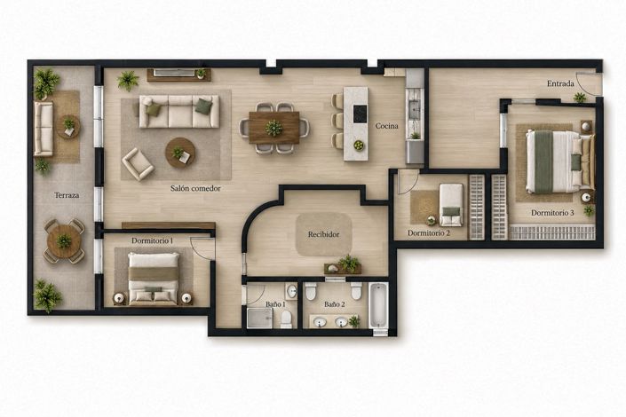 Image No.33-4 Bed Flat for sale