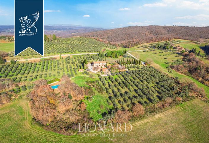 Image No.1-Ferme de 10 chambres à vendre à Rapolano Terme