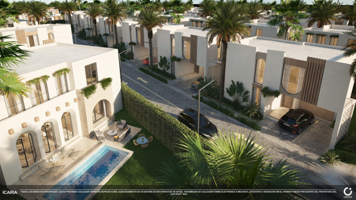 Image No.1-Villa de 3 chambres à vendre à Punta Cana
