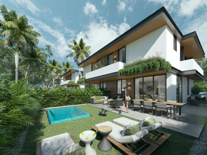 Image No.1-Maison / Villa de 3 chambres à vendre à Punta Cana